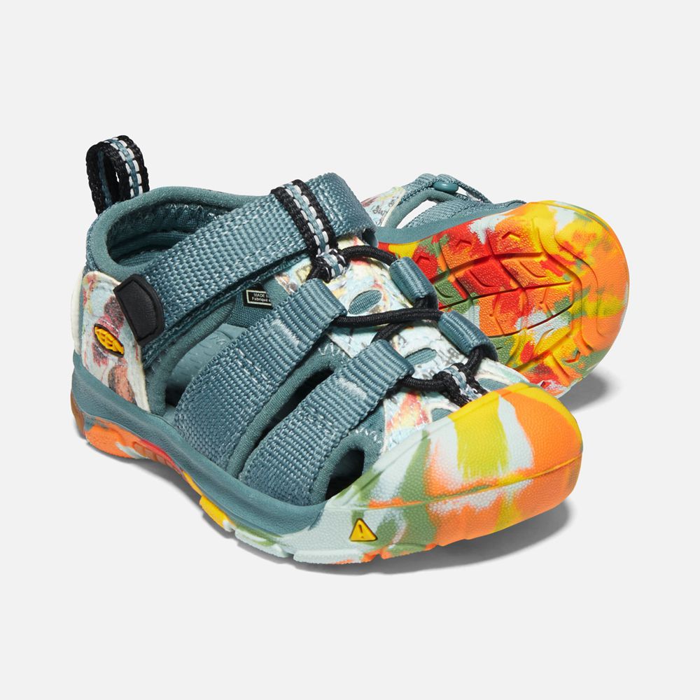 Sandalias Keen Mexico Azules - Niños Newport H2 - SA9832417